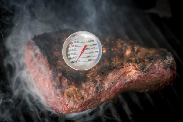 Best temp for brisket with thermometer