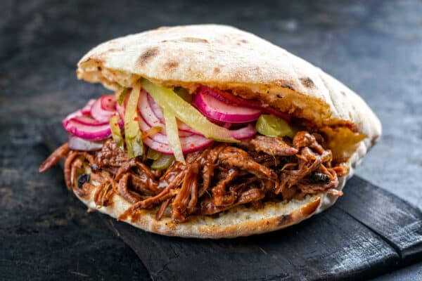 Pulled Brisket Point Sandwich – Image from Shutterstock