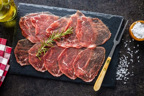 Raw Steak Beef Carpaccio