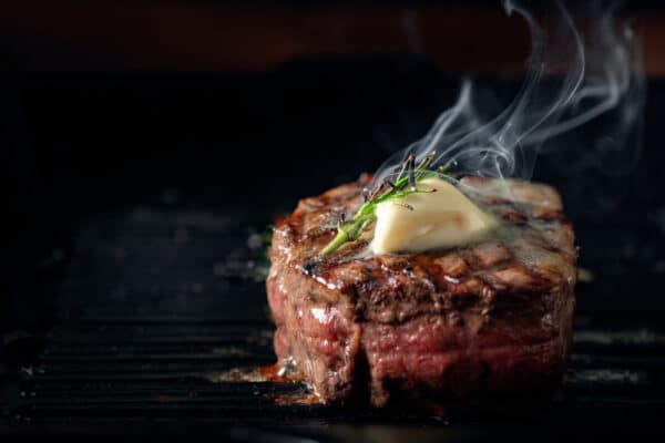 Tenderloin with butter