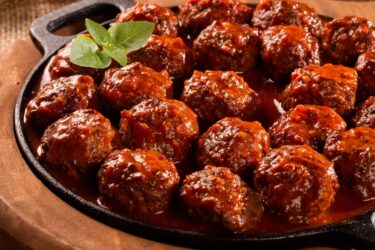 Smoked BBQ Meatballs